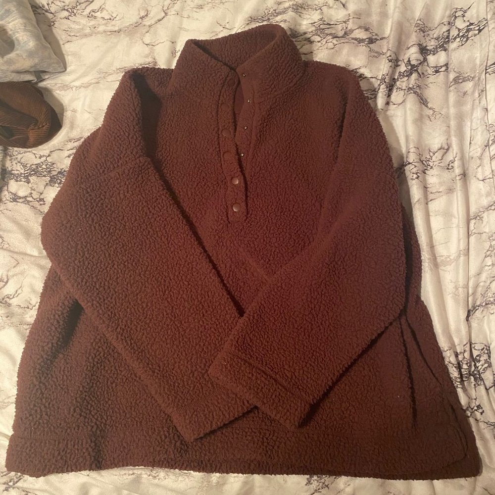 aerie sherpa pullover